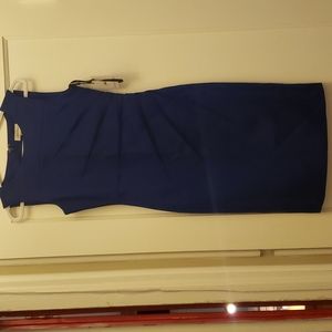 Blue calvin klein dress